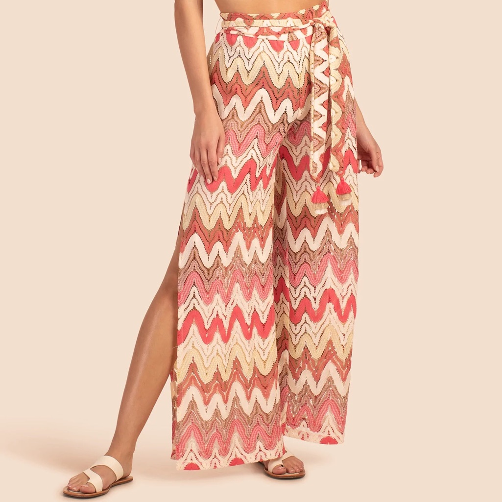 Trina Turk Palisades Crochet Pants